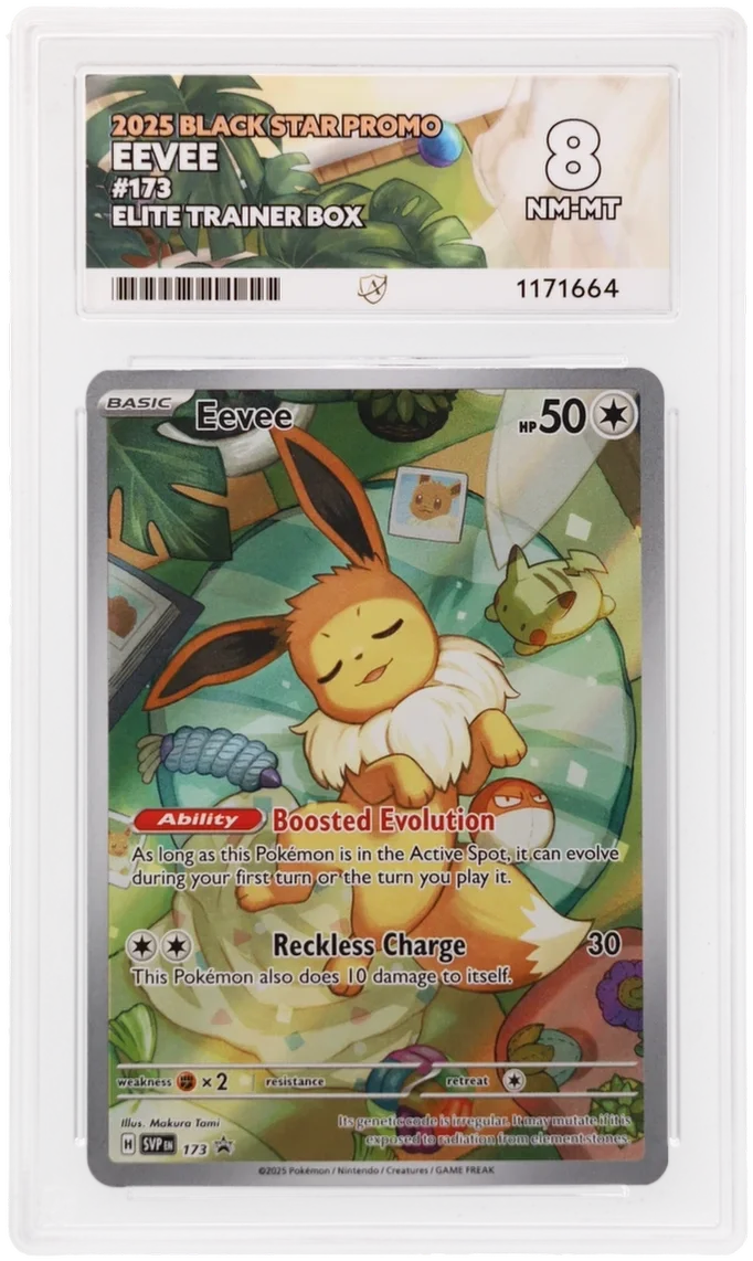Eevee 173 (Scarlet & Violet Promo) — ACE 8 by PokeMarsi on MYNTED