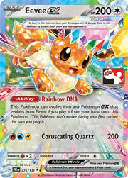 Eevee EX 075/131 - Prize Pack Series One - Double Rare by Light Collectibles on MYNTED