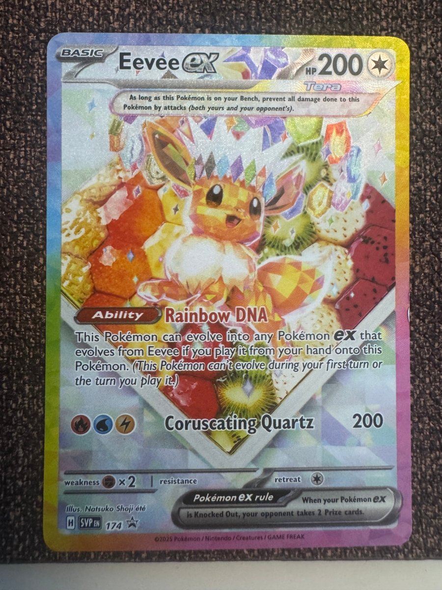 Eevee EX - 174 Promo by The Archive Stop on MYNTED