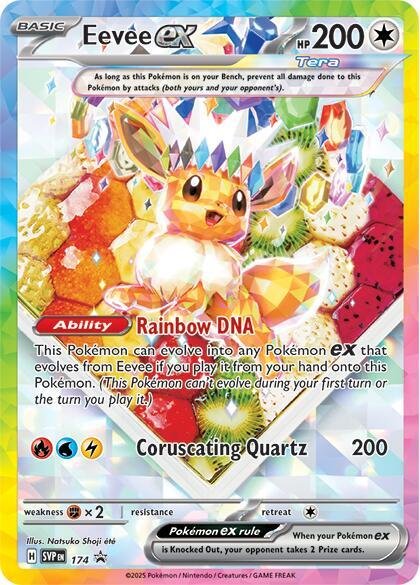 Eevee ex Scarlet and Violet Promo 174 by The Greatest on MYNTED