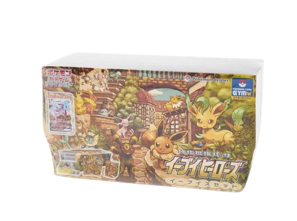 Eevee Heroes Set Gym Box (JP) by PlayVault on MYNTED