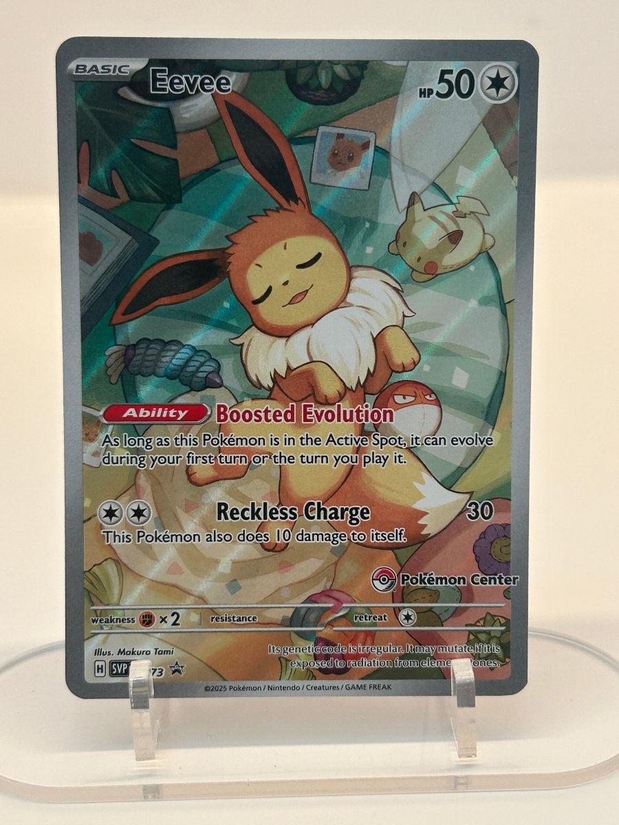 Eevee (Pokemon Center Exclusive) Scarlet & Violet Promo Promo 173 by PokeSource on MYNTED
