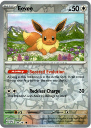 Eevee [Reverse Holo] 143 Pokemon Surging Sparks by Moe‘s Vault on MYNTED