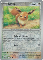 Eevee SV: 151 Common • 133/165 Reverse Holofoil by Shark Pop Culture on MYNTED