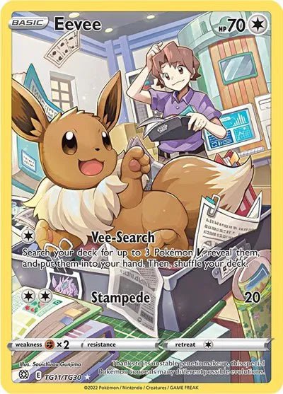 Eevee - TG11/TG30 by The Archive Stop on MYNTED