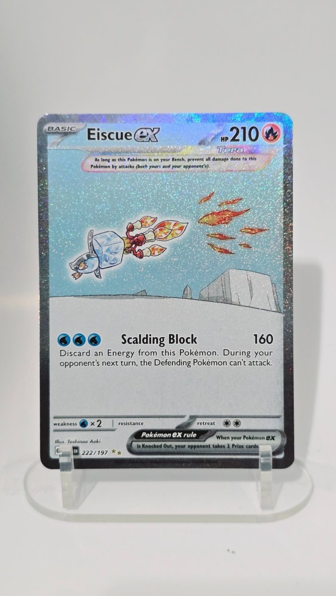 Eiscue ex - Obsidian Flames - SIR 222/197 - English by MechaKai Collectibles on MYNTED