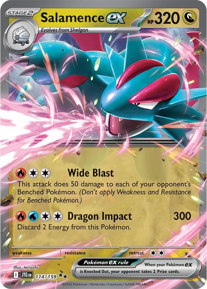 salamence ex journey together 114/159
