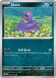 Ekans · 151 (MEW) 023 (Normal) by PokeMarsi on MYNTED