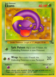 Ekans - 46/62 - Fossil (Unlimited)