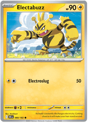 Electabuzz 068/182 Reverse Holo | Scarlet & Violet – Destined Rivals by Worth the XP on MYNTED