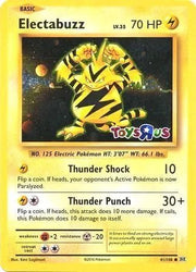 Electabuzz - 41/108 - Toys R US Promo by The Archive Stop on MYNTED
