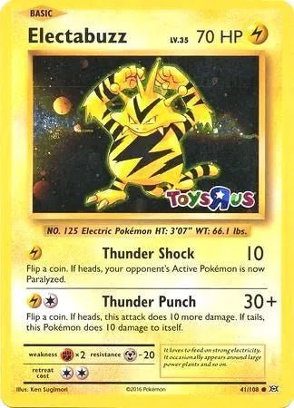 Electabuzz - 41/108 - Toys R US Promo by The Archive Stop on MYNTED