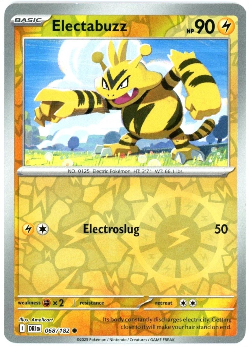 Electabuzz [Reverse Holo] 68 Pokemon Destined Rivals by Moe‘s Vault on MYNTED
