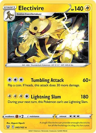 Electivire - 045/163 - Normal by The Archive Stop on MYNTED