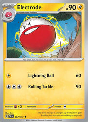 Electrode 067/193 Normal · Paldea Evolved (PAL) by PokeMarsi on MYNTED