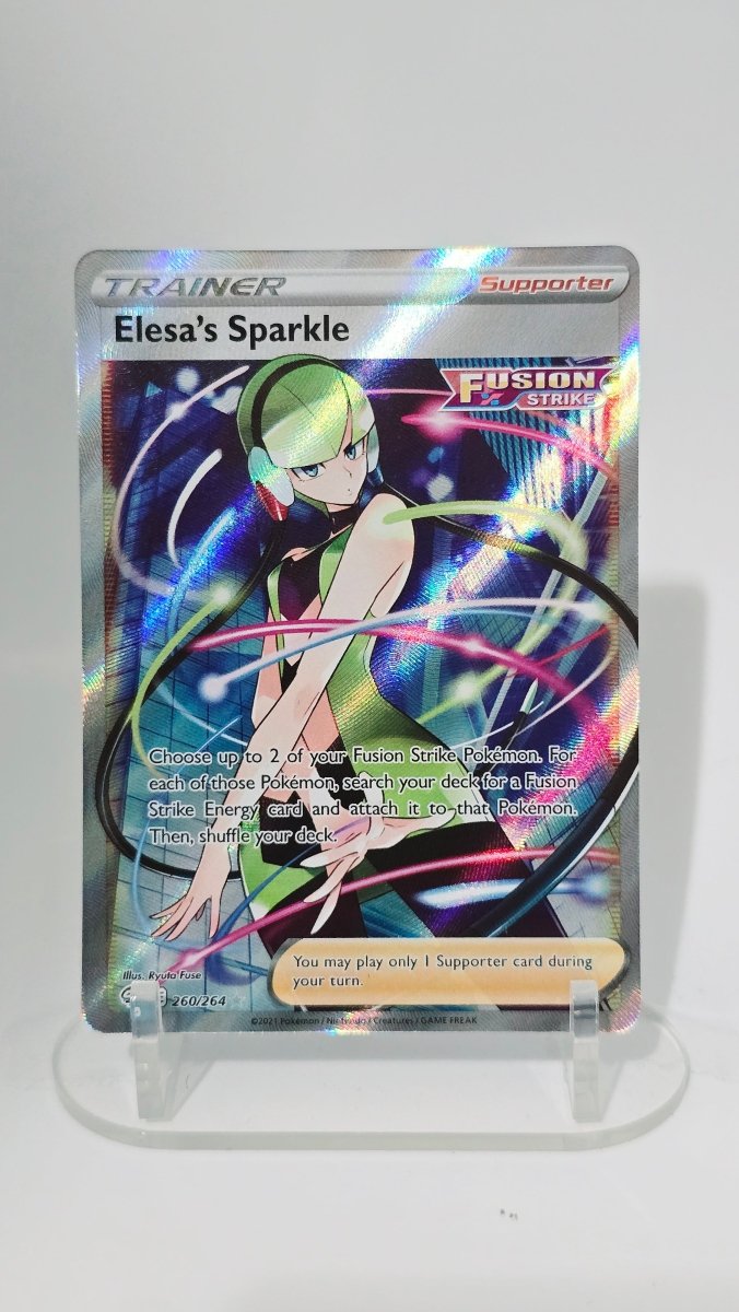 Elesa's Sparkle (Full Art) - Fusion Strike - UR 260/264 - English by MechaKai Collectibles on MYNTED