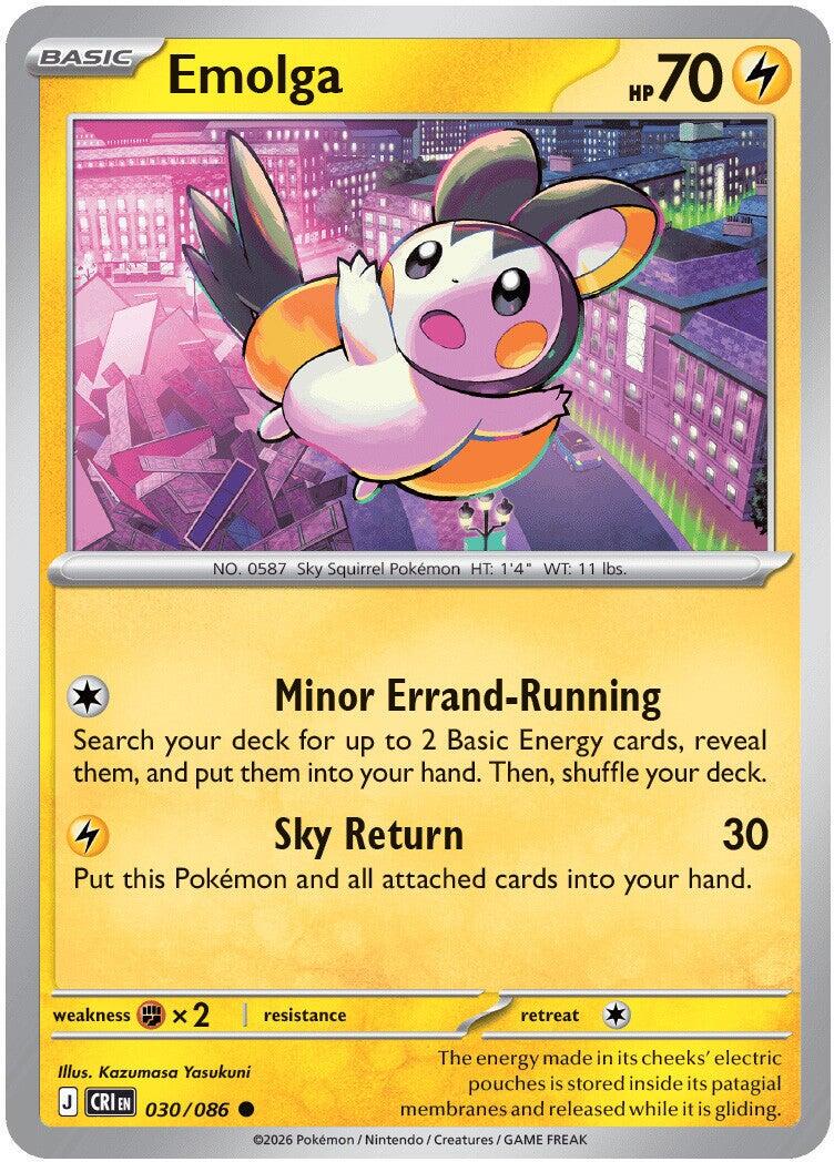 Emolga 30 Pokemon Chaos Rising by Moe‘s Vault on MYNTED