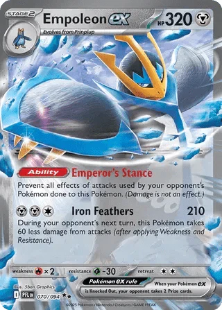 Empoleon EX - 070/094 by The Archive Stop on MYNTED
