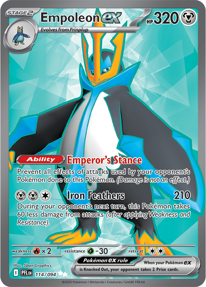 Empoleon ex by Shaibz TCG on MYNTED