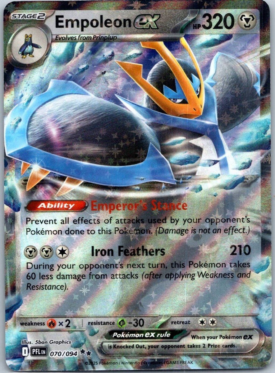 empoleon ex phantasmal flames 070/094 by ISB Collector on MYNTED
