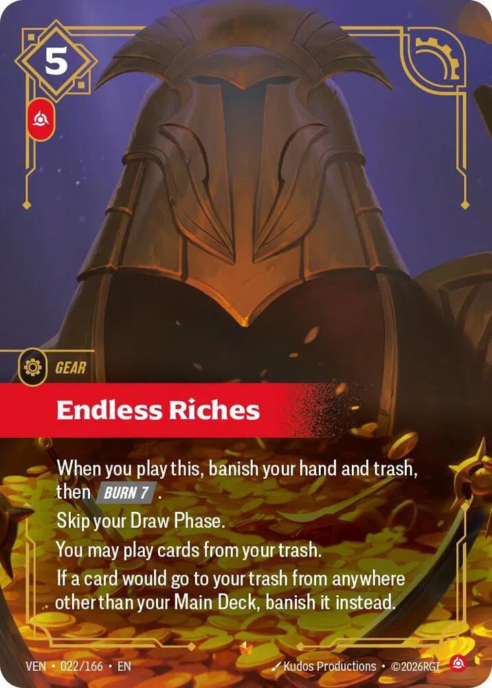 Endless Riches 022/166 (Vendetta) by Life's TCG Vault on MYNTED
