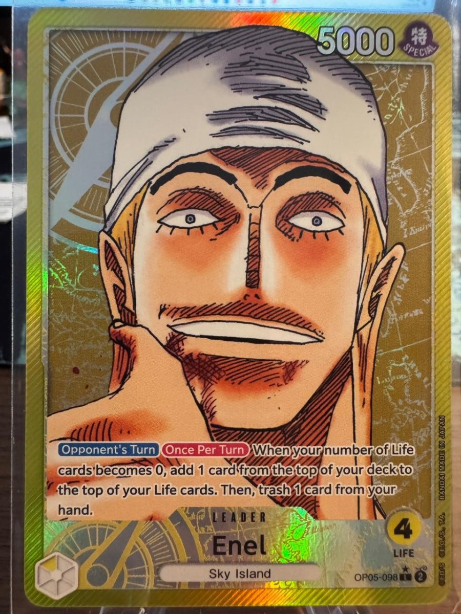 Enel (Alt Art) OP05 - 098 English Awakening of the New Era - One Piece Card - NM by Desert Pirates on MYNTED