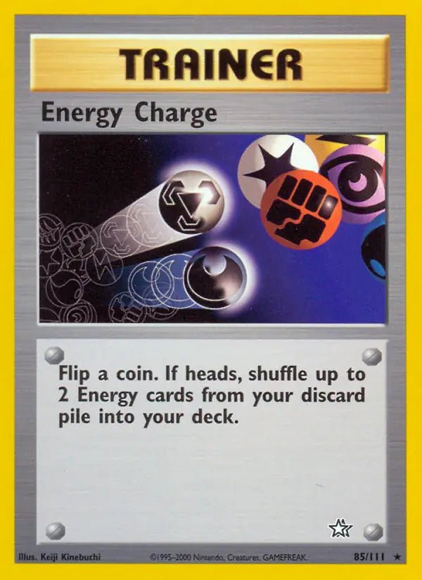 Energy Charge Neo Genesis Rare • 85 Unlimited by Marnie’s TCG on MYNTED