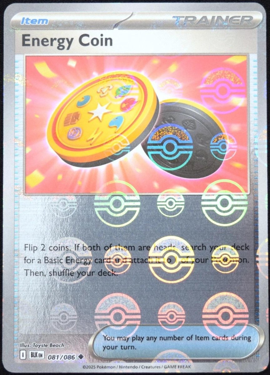 Energy Coin - 081/086 (Poke Ball Pattern) - SV: Black Bolt (BLK) by SAFAQATI on MYNTED