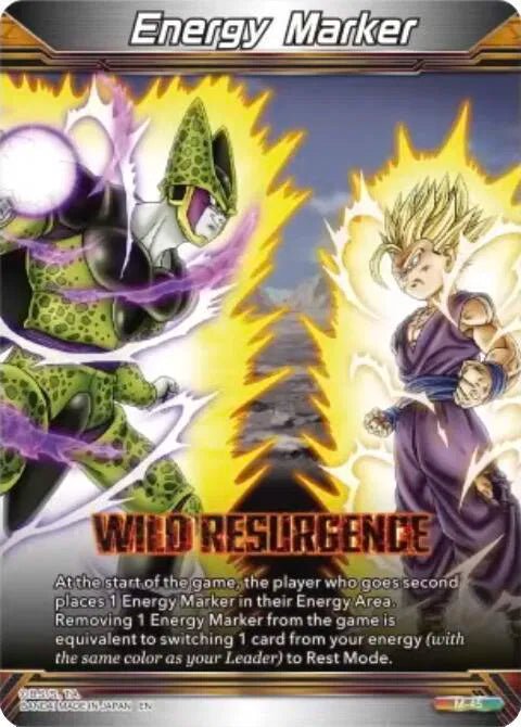 Energy Marker - Wild Resurgence (M-45) (Three Glorious Fighters) by Vault Break TCG on MYNTED