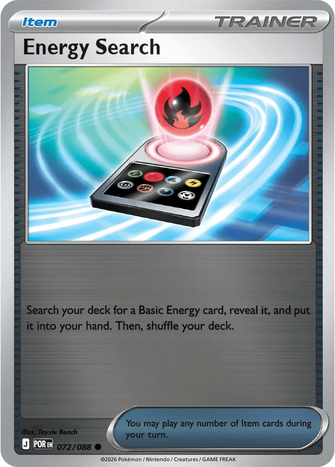 Energy Search 072 Rev Holo - Perfect Order by PokéPW on MYNTED