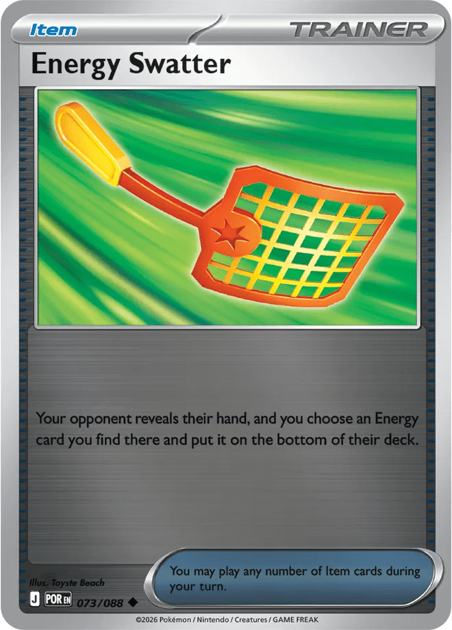 Energy Swatter 073 Rev Holo - Perfect Order by PokéPW on MYNTED