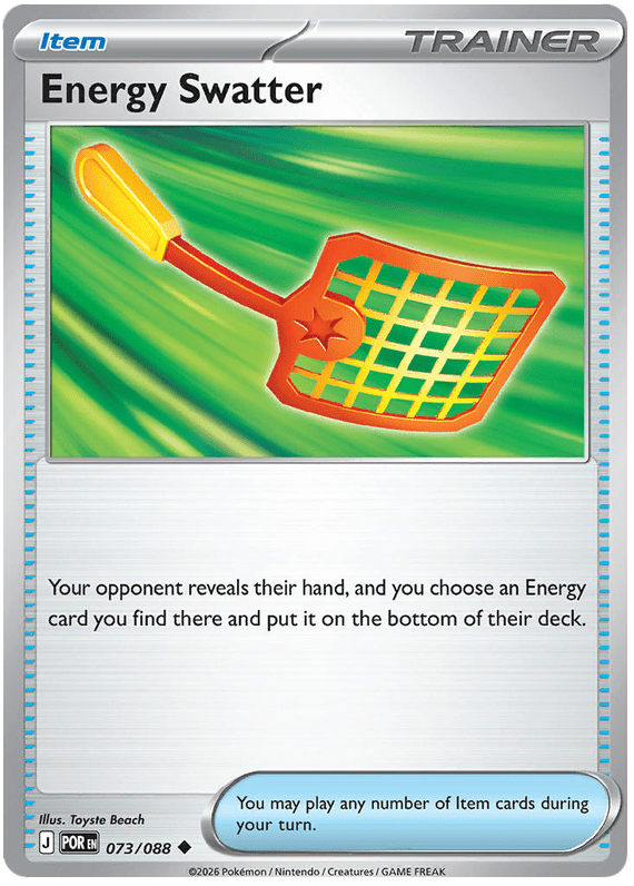 Energy Swatter 073/088 Uncommon | Mega Evolution – Perfect Order by Worth the XP on MYNTED