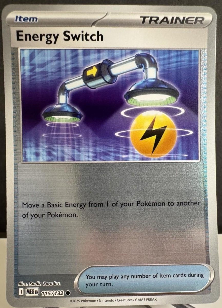 Energy Switch [Reverse Holo] 115 Pokemon Mega Evolution by Moe‘s Vault on MYNTED
