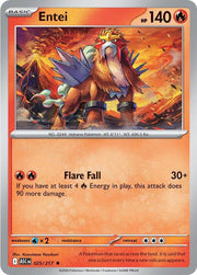 Entei 025/217 - Ascended Heroes - Energy Symbol Pattern by Light Collectibles on MYNTED