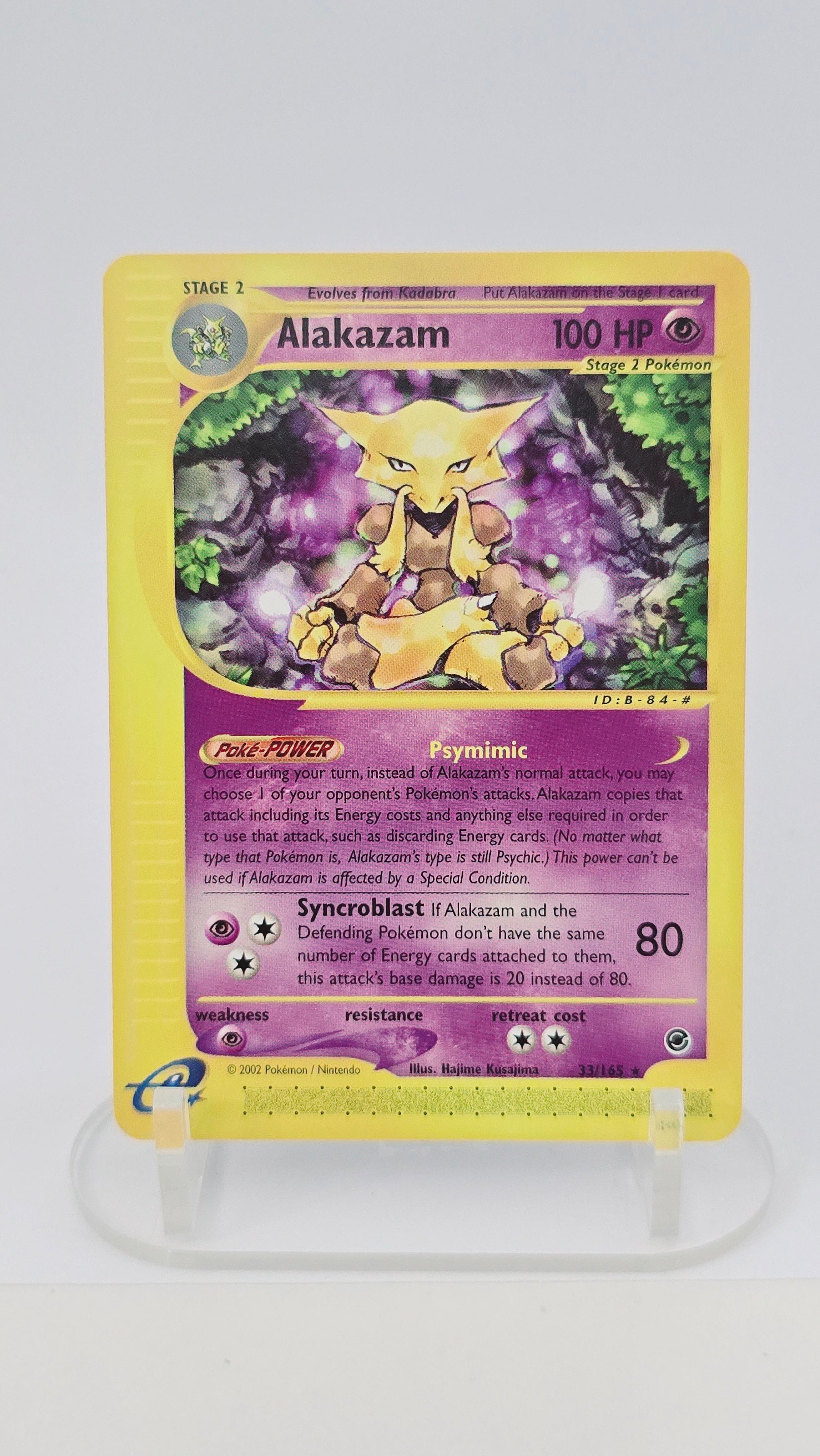 Alakazam (33) Normal - Expedition - Rare 33 - English