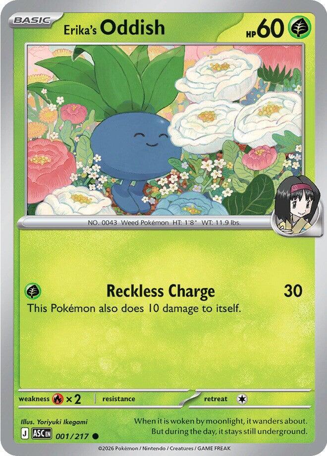 Erika's Oddish - ME: Ascended Heroes (ASC) by TCGDON on MYNTED