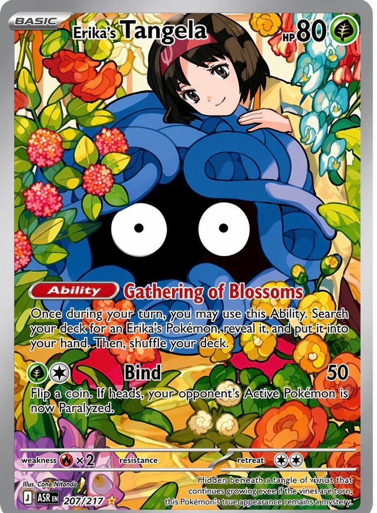 Erika's Tangela 218/217 - Ascended Heroes by maithxjoystex on MYNTED