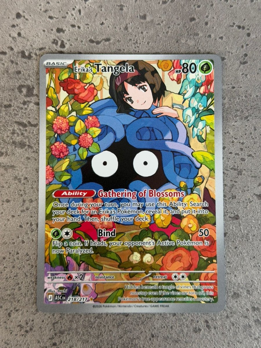 Erika's Tangela - Ascended Heroes 218/217 by The Greatest on MYNTED