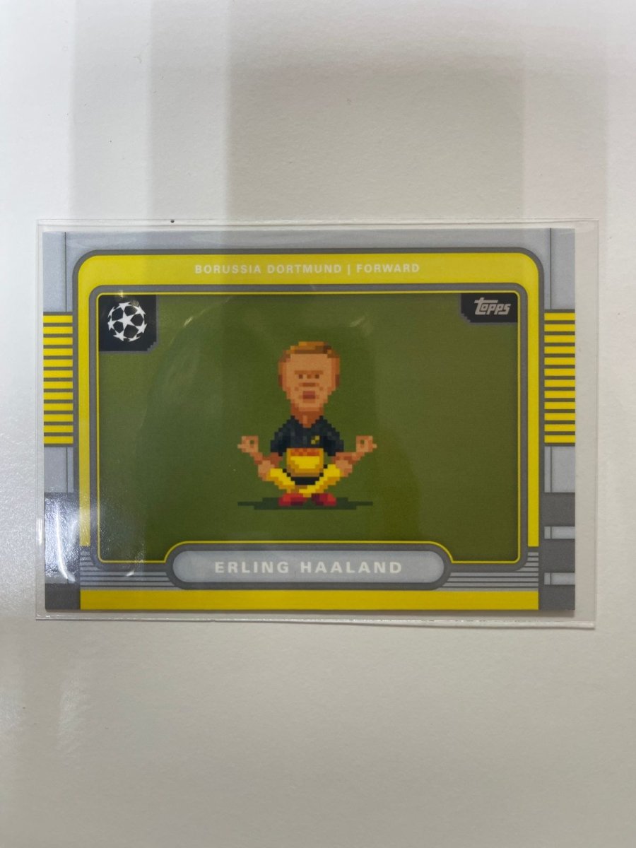 Erling Haaland - 2025 - 26 Topps UEFA UCC 8 - bit Shots Insert by Card Market Ahuy on MYNTED