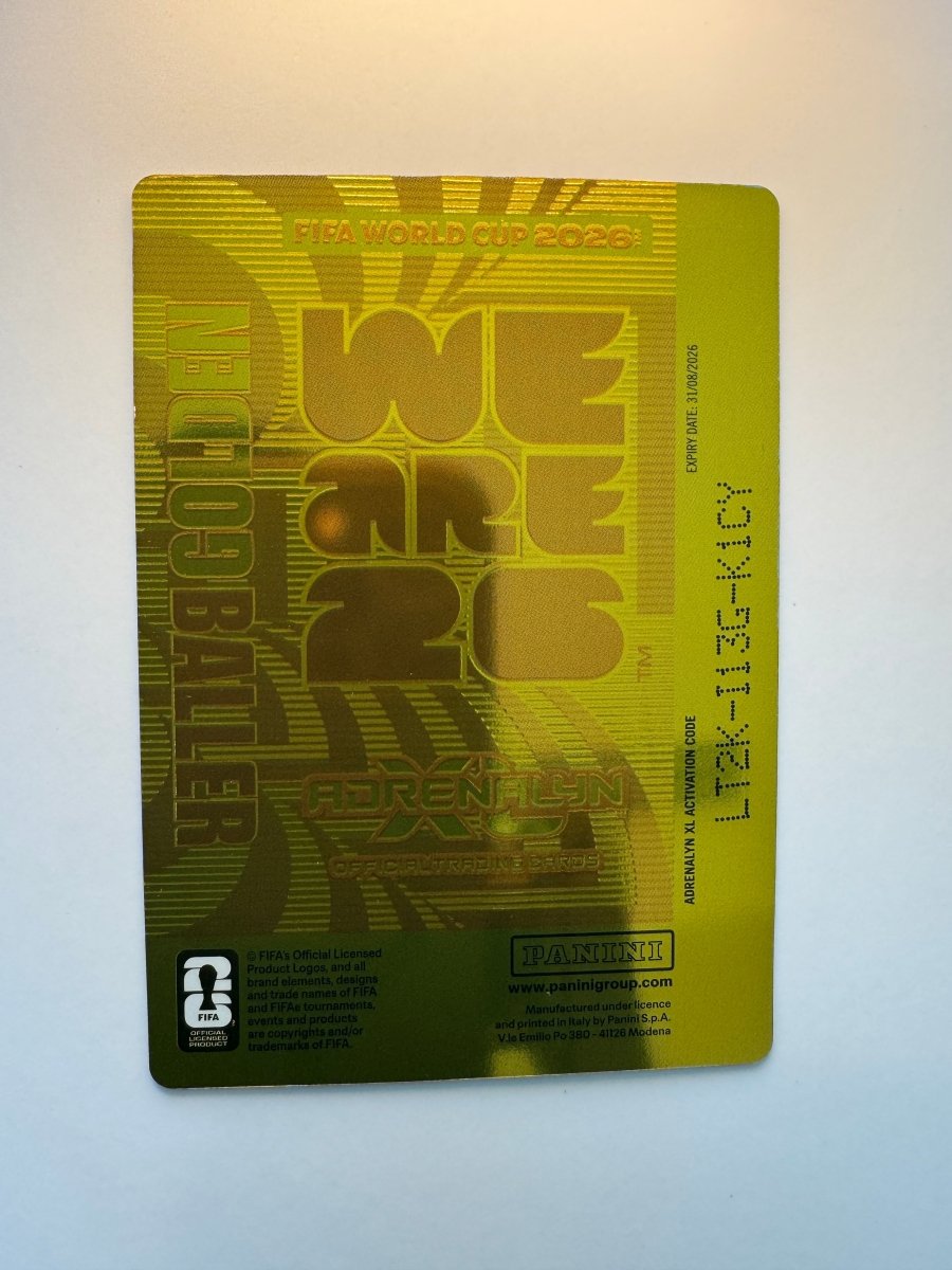 Erling Haaland Golden Baller 7 — Panini FIFA World Cup 2026 Adrenalyn XL — Norway by KitRoom Cards on MYNTED