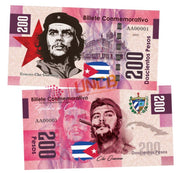 Ernesto CHE Guevara 200 Pesos UNCB banknote by UNCB on MYNTED