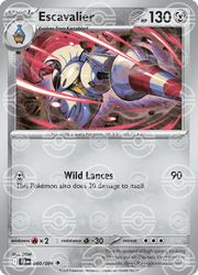 Escavalier - 060/086 - Pokeball Pattern by The Archive Stop on MYNTED