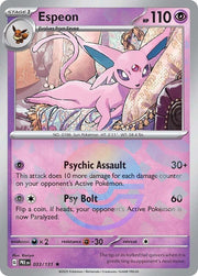Espeon 033 - Poke Ball Pattern by The Cardboard Grind on MYNTED