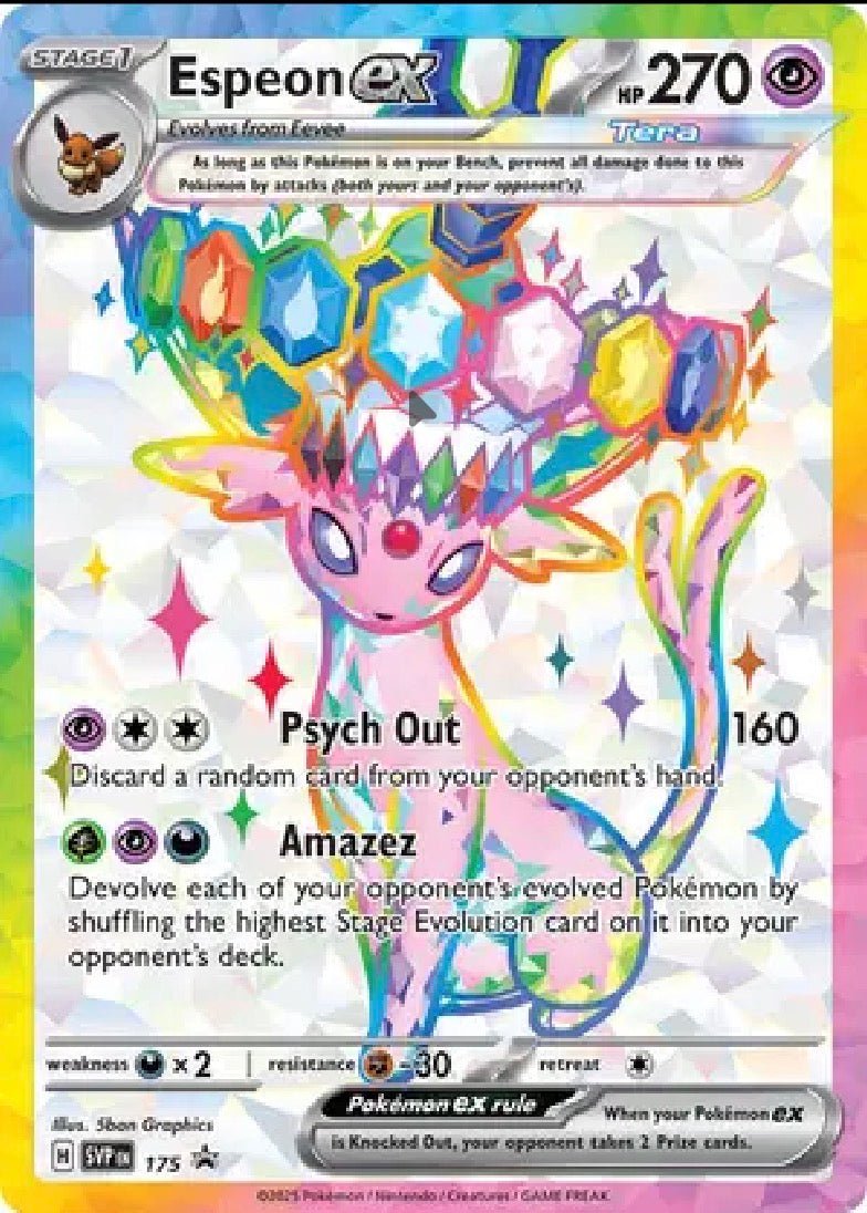 Espeon ex 175 Promo by MochiTCG on MYNTED