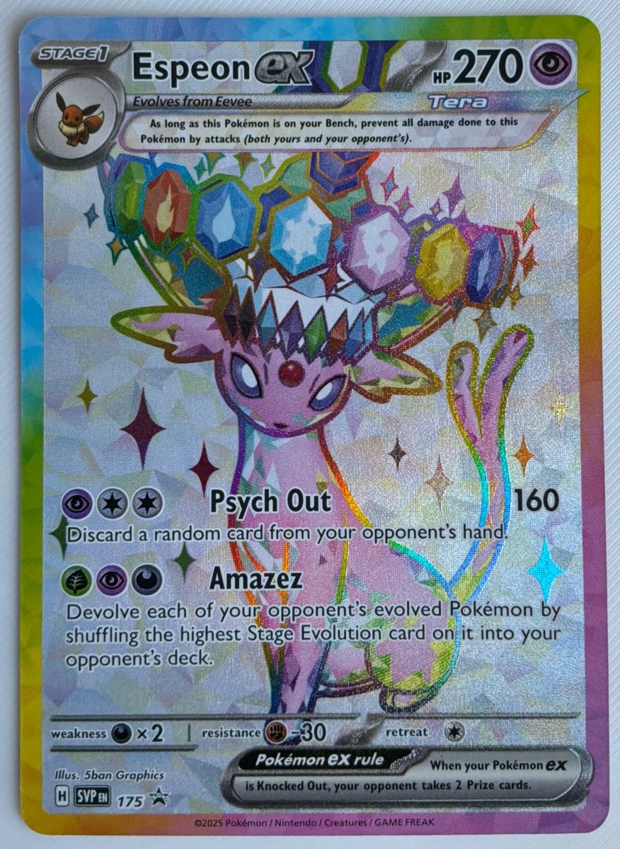 Espeon ex 175 Promo by MochiTCG on MYNTED