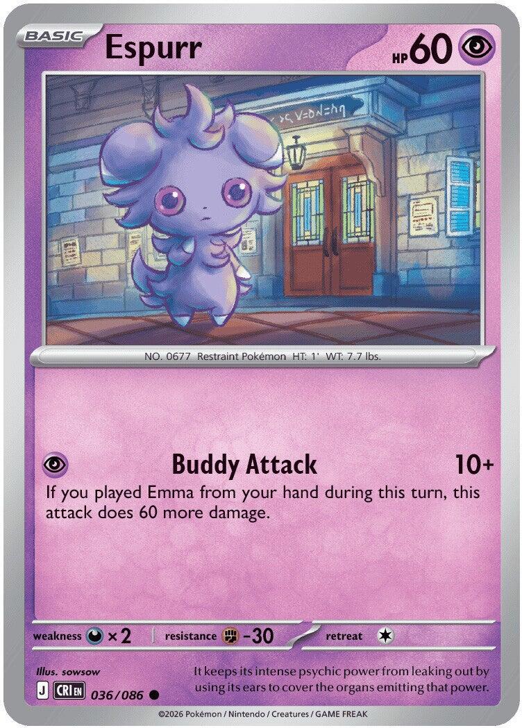 Espurr 36 Pokemon Chaos Rising by Moe‘s Vault on MYNTED