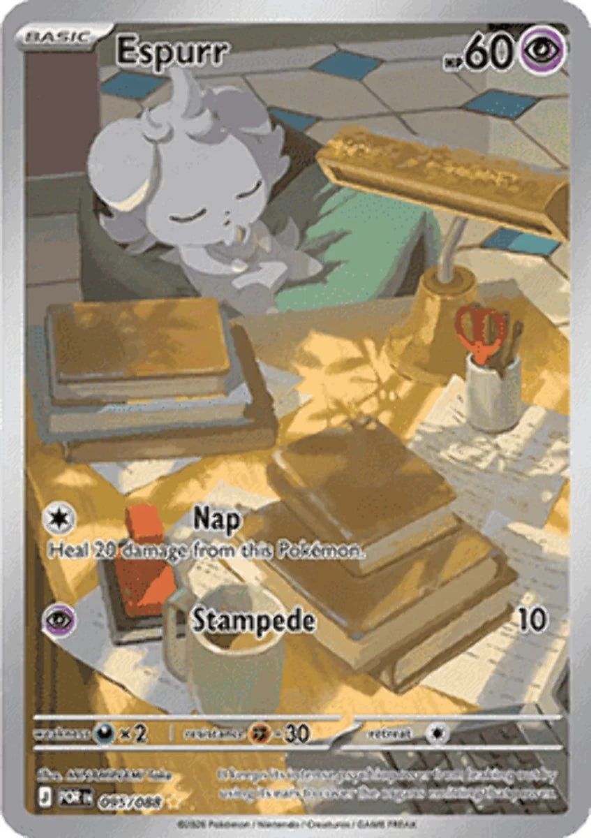 Espurr - Perfect Order (Illustration Rare) by Desert Pirates on MYNTED