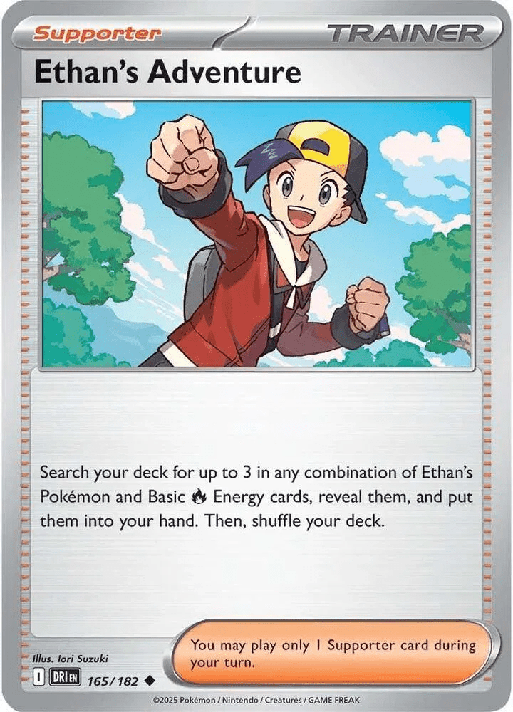Ethan's Adventure 165 Rev Holo - Destined Rivals by PokéPW on MYNTED
