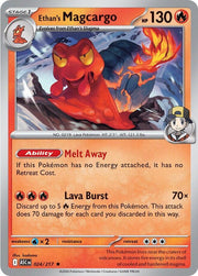 Ethan's Magcargo 024/217 - Ascended Heroes - Energy Symbol Pattern by Light Collectibles on MYNTED