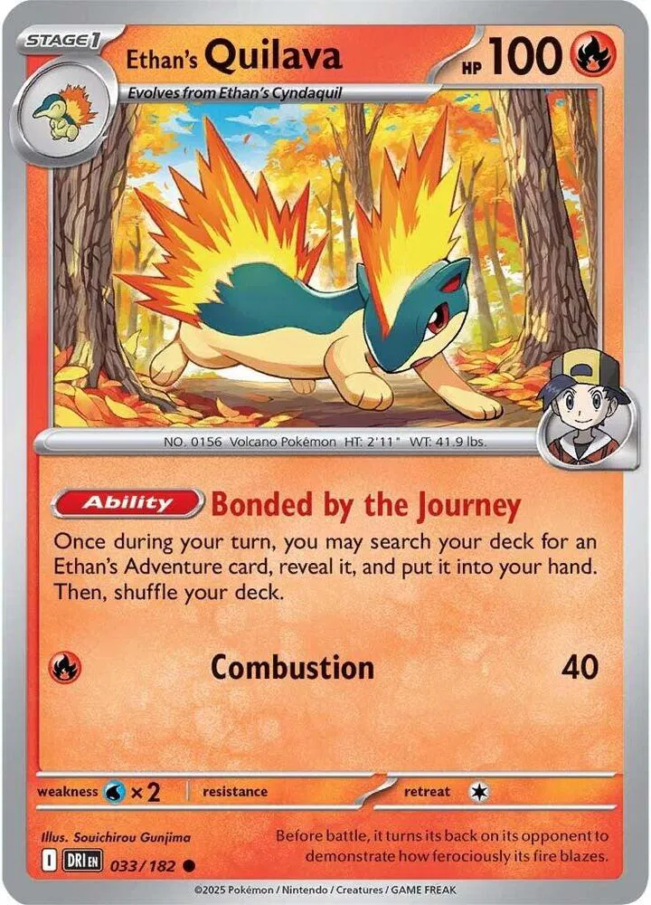 Ethan's Quilava 033 - Destined Rivals by PokéPW on MYNTED
